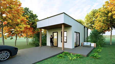 Modern House Plan - 68369 - Front Exterior