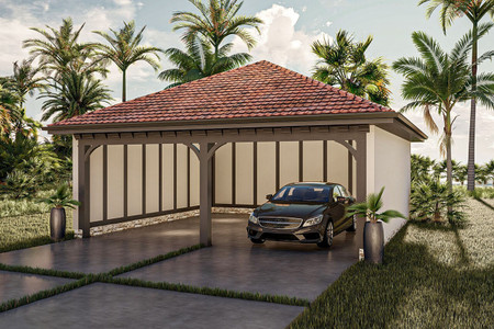 Mediterranean House Plan - Charlotte 83302 - Front Exterior