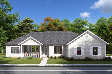 Traditional House Plan - Hartford 48702 - Front Exterior