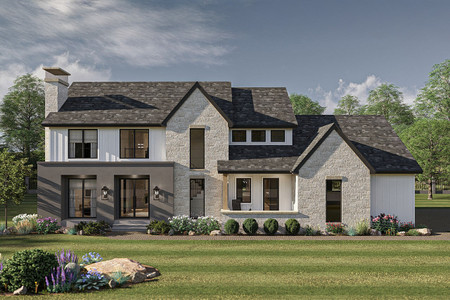 Modern House Plan - Chadbourne 51114 - Front Exterior