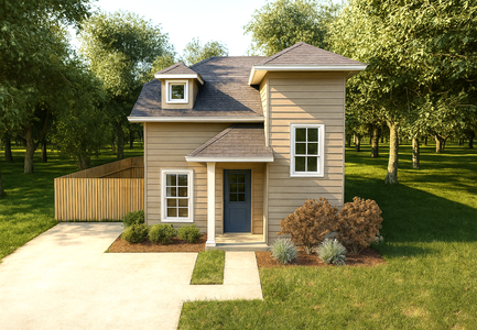 Cottage House Plan - 21345 - Front Exterior