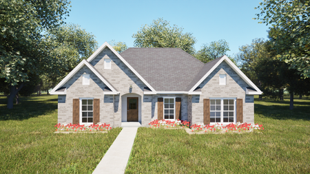 Traditional House Plan - 14259 - Front Exterior