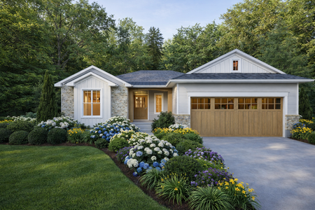 Craftsman House Plan - The Villa 24036 - Front Exterior