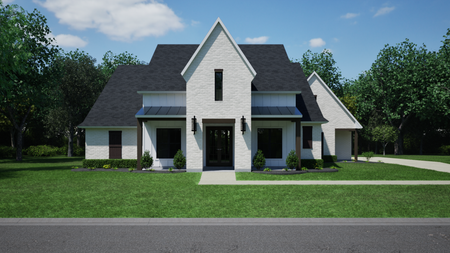 Farmhouse House Plan - Avery 71150 - Front Exterior