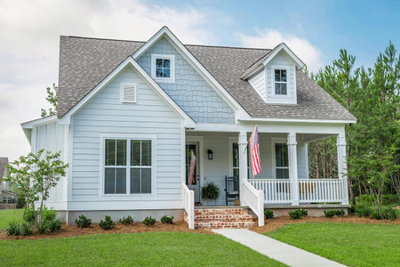 Craftsman House Plan - Cottonwood Lane 84511 - Front Exterior