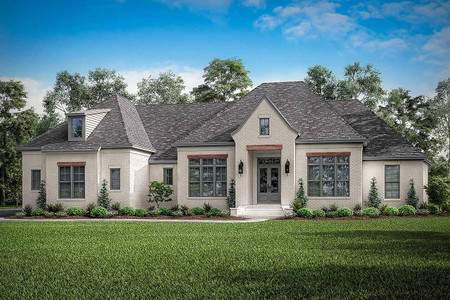 European House Plan - Belmont 35772 - Front Exterior