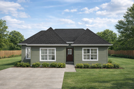 Country House Plan - 58473 - Front Exterior