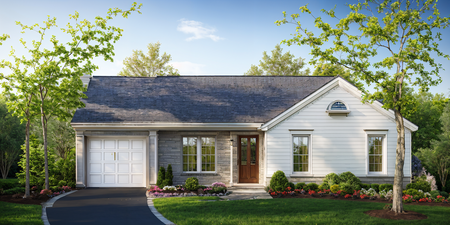 Ranch House Plan - Taylor 4 58552 - Front Exterior