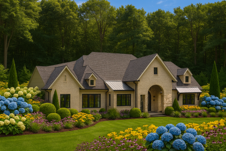 Modern House Plan - Bayport 15464 - Front Exterior