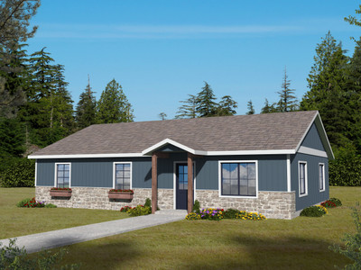 Craftsman House Plan - 51793 - Front Exterior