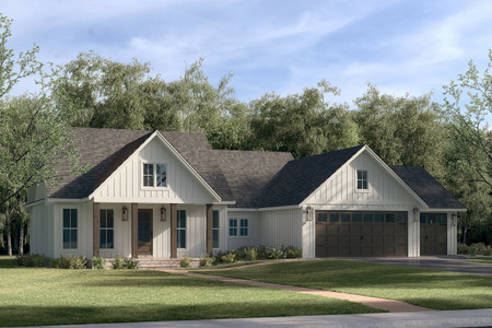 Farmhouse House Plan - Miller 81143 - Front Exterior