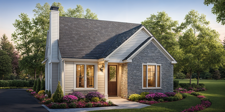 Cottage House Plan - Ansley 34208 - Front Exterior