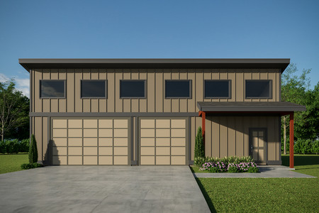 Contemporary House Plan - Garage 78394 - 