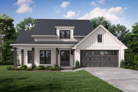 Farmhouse House Plan - Lynn Meadows 26733 - Front Exterior