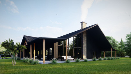Modern House Plan - The Ulysses 11595 - Front Exterior