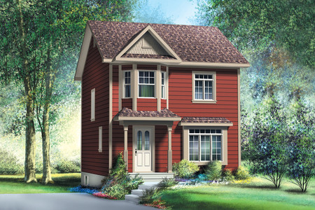 Country House Plan - 82688 - Front Exterior