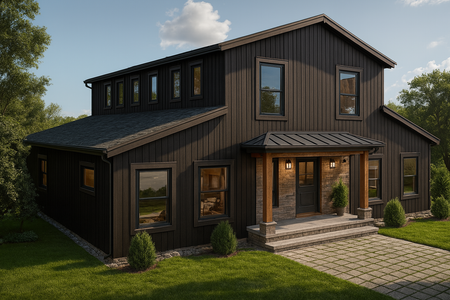 Farmhouse House Plan - Fenbrole 16793 - Front Exterior