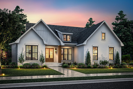 Farmhouse House Plan - Norman 26073 - Front Exterior