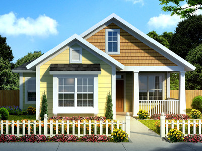 Cottage House Plan - Oak Cottage 79941 - Front Exterior