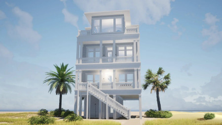 Southern House Plan - Topsail 36106 - Front Exterior
