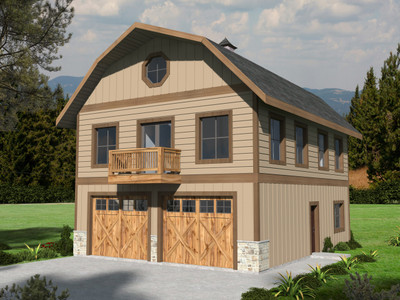 Country House Plan - 74666 - Front Exterior