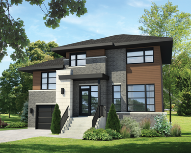 Contemporary House Plan - 21121 - Front Exterior