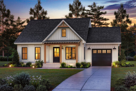 Ranch House Plan - Edgefield 11125 - Front Exterior