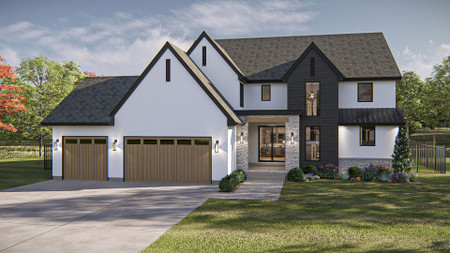 European House Plan - Kingsville 94857 - Front Exterior