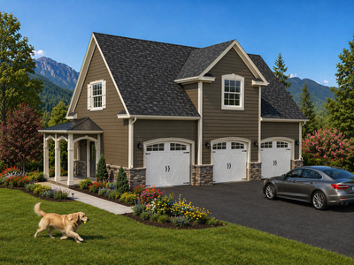 Cottage House Plan - Derrickson 32432 - Front Exterior