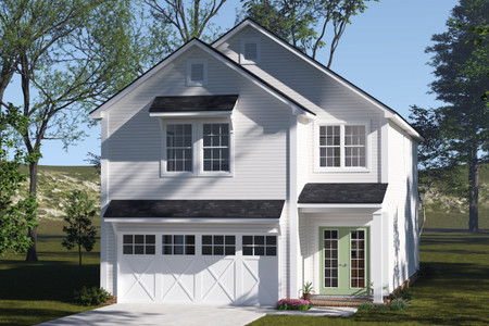 Traditional House Plan - 43250 - Front Exterior