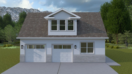 Farmhouse House Plan - Erik Garage 68859 - Front Exterior