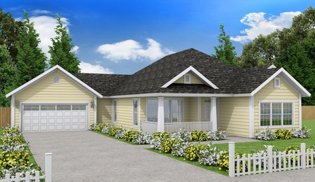 Cottage House Plan - Bluewater 29452 - Front Exterior