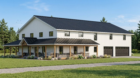Farmhouse House Plan - 89252 - Front Exterior