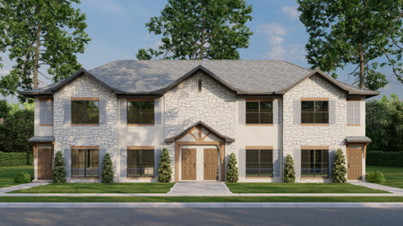 European House Plan - Greenbriar Court 34864 - Front Exterior