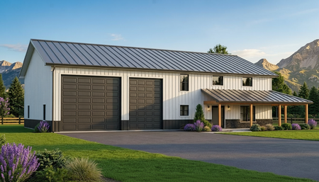 Farmhouse House Plan - 45419 - Front Exterior