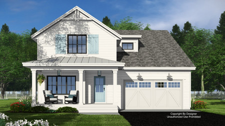 Farmhouse House Plan - Birchwood 31585 - Front Exterior