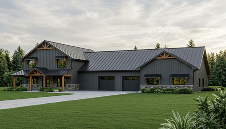 Modern House Plan - 40256 - Front Exterior
