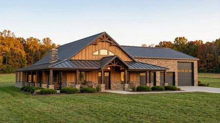 Country House Plan - 53674 - Front Exterior