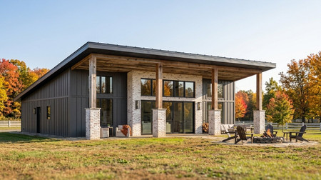 Modern House Plan - 54720 - Front Exterior