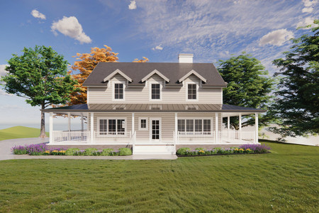 Country House Plan - Willow Creek 70615 - Front Exterior