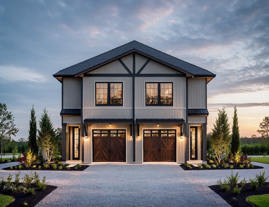Modern House Plan - Monarch 1 44846 - Front Exterior