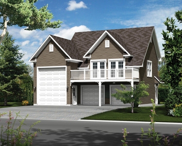 Farmhouse House Plan - 84784 - Front Exterior