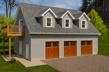 Country House Plan - Allison 23452 - Front Exterior