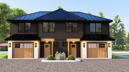 Contemporary House Plan - 75649 - Front Exterior