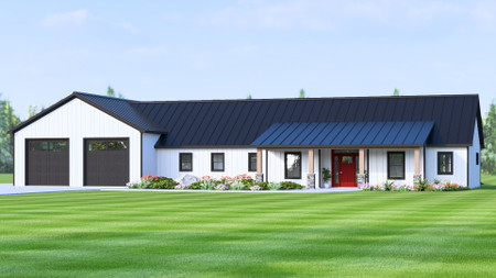 Country House Plan - 81158 - Front Exterior