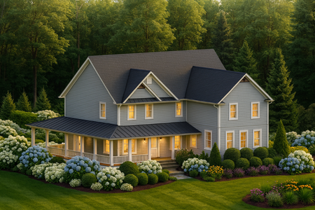Country House Plan - Manhasset 48717 - Front Exterior