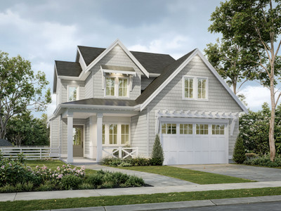 Farmhouse House Plan - Hearthstone 18068 - Front Exterior