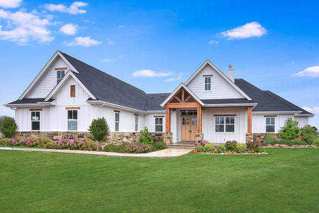 Farmhouse House Plan - Stillwell 62507 - Front Exterior