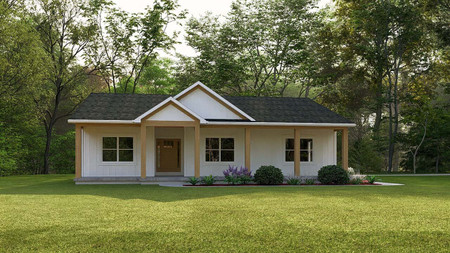 Country House Plan - Fairlawn 81574 - Front Exterior