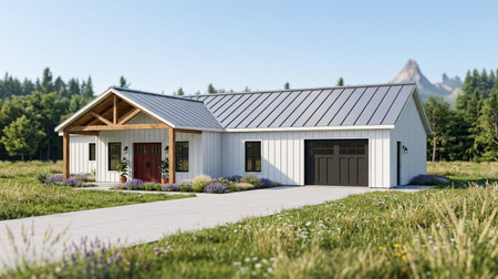 Craftsman House Plan - 61893 - Front Exterior